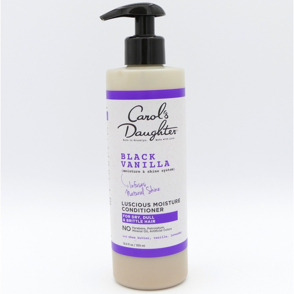 Carol's Daughter Black Vanilla Luscious Moisture Conditioner 12 oz Pump Bottle